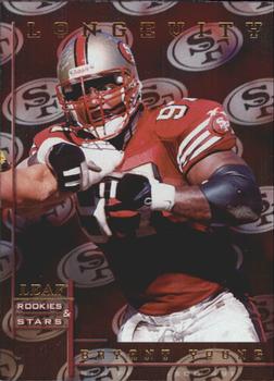 1998 Leaf Rookies & Stars - Longevity #4 Bryant Young Front