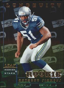 1998 Leaf Rookies & Stars - Longevity #179 Anthony Simmons Front