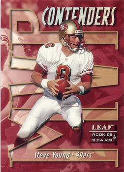1998 Leaf Rookies & Stars - MVP Contenders #9 Steve Young Front