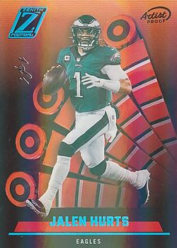 2022 Zenith - Artist Proof Platinum #20 Jalen Hurts Front