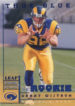 1998 Leaf Rookies & Stars - True Blue #174 Grant Wistrom Front