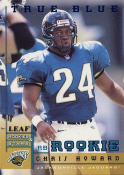 1998 Leaf Rookies & Stars - True Blue #176 Chris Howard Front