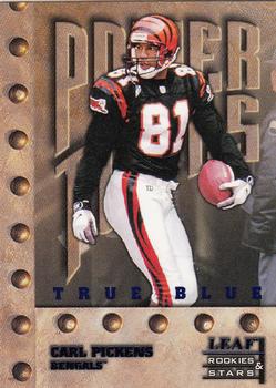 1998 Leaf Rookies & Stars - True Blue #250 Carl Pickens Front