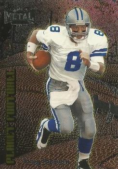 1998 Metal Universe - Planet Football #10 Troy Aikman Front