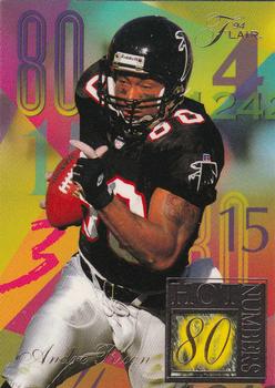 1994 Ultra - Flair Hot Numbers #10 Andre Rison Front