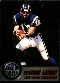 1998 Pacific - Dynagon Turf #16 Ryan Leaf Front