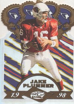 1998 Pacific - Gold Crown Die Cuts #1 Jake Plummer Front