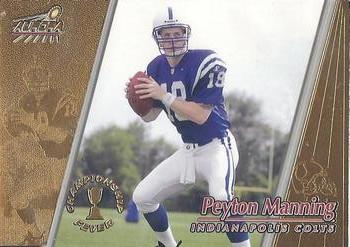 1998 Pacific Aurora - Championship Fever #22 Peyton Manning Front