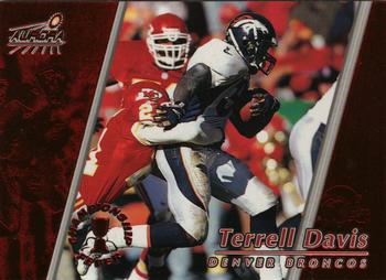 1998 Pacific Aurora - Championship Fever Red #13 Terrell Davis Front