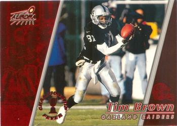 1998 Pacific Aurora - Championship Fever Red #36 Tim Brown Front