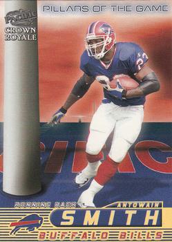 1998 Pacific Crown Royale - Pillars of the Game #1 Antowain Smith Front