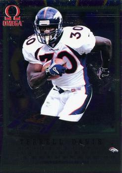 1998 Pacific Omega - Online #7 Terrell Davis Front