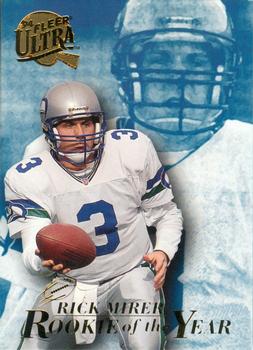 1994 Ultra - Rick Mirer: Rookie of the Year #5 Rick Mirer Front