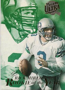 1994 Ultra - Rick Mirer: Rookie of the Year #8 Rick Mirer Front