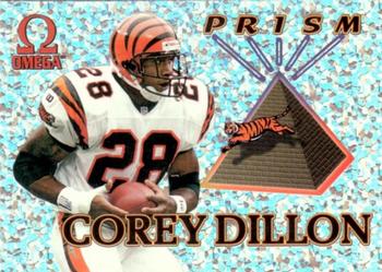 1998 Pacific Omega - Prisms #2 Corey Dillon Front