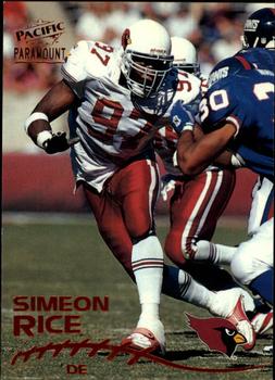 1998 Pacific Paramount - Copper #5 Simeon Rice Front