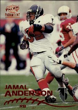 1998 Pacific Paramount - Copper #9 Jamal Anderson Front