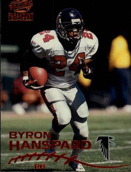 1998 Pacific Paramount - Copper #13 Byron Hanspard Front