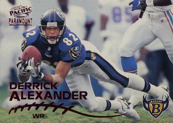 1998 Pacific Paramount - Copper #17 Derrick Alexander Front