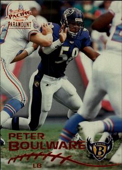 1998 Pacific Paramount - Copper #18 Peter Boulware Front