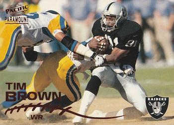 1998 Pacific Paramount - Copper #167 Tim Brown Front