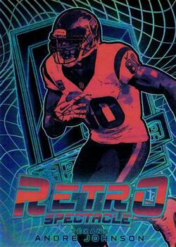 2022 Panini Spectra - Retro Spectacle #RS-1 Andre Johnson Front