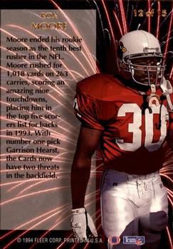 1994 Ultra - 2nd Year Standouts #12 Ron Moore Back