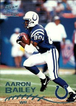 1998 Pacific Paramount - Platinum Blue #92 Aaron Bailey Front