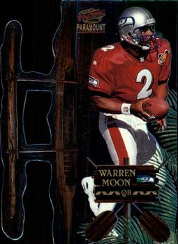 1998 Pacific Paramount - Pro Bowl Die Cuts #16 Warren Moon Front