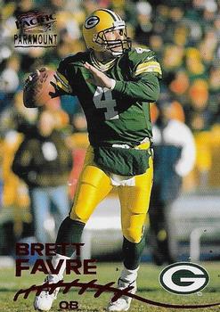 1998 Pacific Paramount - Red #86 Brett Favre Front