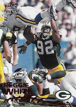 1998 Pacific Paramount - Red #91 Reggie White Front