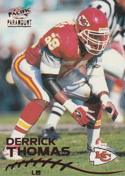1998 Pacific Paramount - Red #117 Derrick Thomas Front