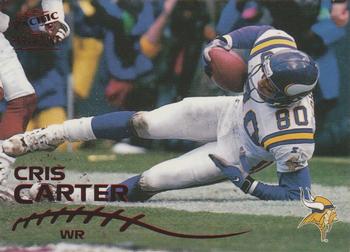 1998 Pacific Paramount - Red #126 Cris Carter Front