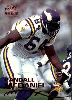 1998 Pacific Paramount - Red #129 Randall McDaniel Front