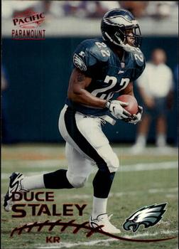 1998 Pacific Paramount - Red #180 Duce Staley Front