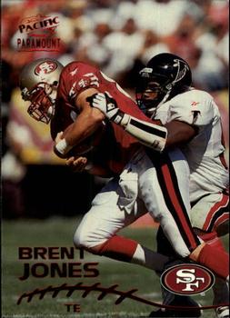 1998 Pacific Paramount - Red #209 Brent Jones Front