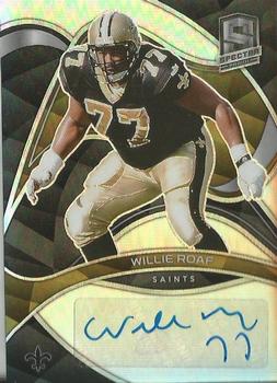 2022 Panini Spectra - Signatures #SIG-WRO Willie Roaf Front