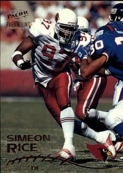 1998 Pacific Paramount - Silver #5 Simeon Rice Front