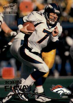 1998 Pacific Paramount - Silver #67 John Elway Front