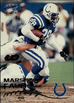 1998 Pacific Paramount - Silver #97 Marshall Faulk Front