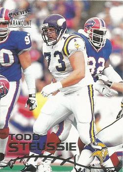 1998 Pacific Paramount - Silver #133 Todd Steussie Front
