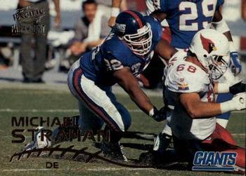 1998 Pacific Paramount - Silver #156 Michael Strahan Front