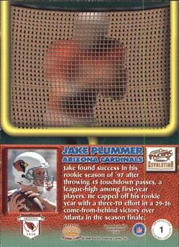 1998 Pacific Revolution - Touchdown #1 Jake Plummer Back