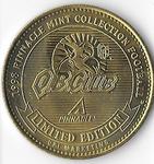 1998 Pinnacle Mint - Coins Brass #3 Brett Favre Back