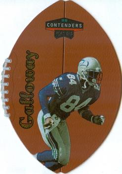 1998 Playoff Contenders - Leather Gold #83 Joey Galloway Front
