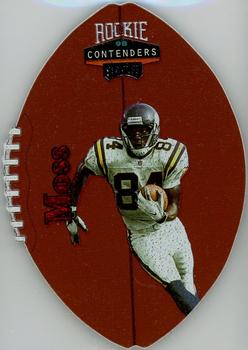 1998 Playoff Contenders - Leather Red #52 Randy Moss Front
