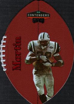 1998 Playoff Contenders - Leather Red #65 Curtis Martin Front