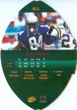 1998 Playoff Contenders - Leather Red #83 Joey Galloway Back