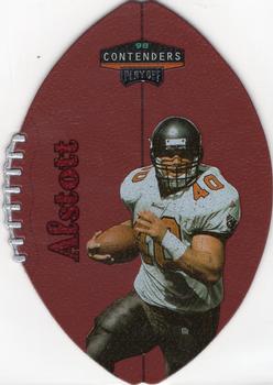 1998 Playoff Contenders - Leather Red #90 Mike Alstott Front