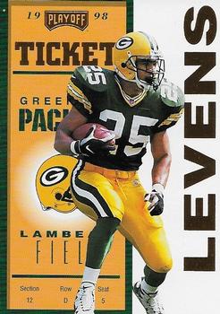 1998 Playoff Contenders - Ticket Gold #33 Dorsey Levens Front